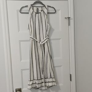 A Loves A Linen and Cotton Blend Knee Length Dress